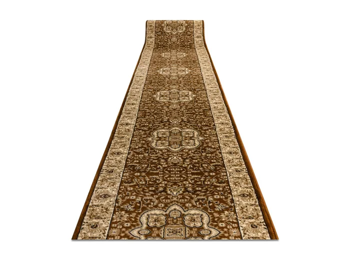 Läufer HEAT-SET ROYAL AGY 0521 braun 120×750 cm